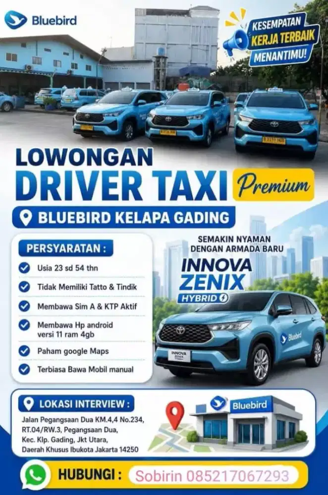 Lowongan kerja driver