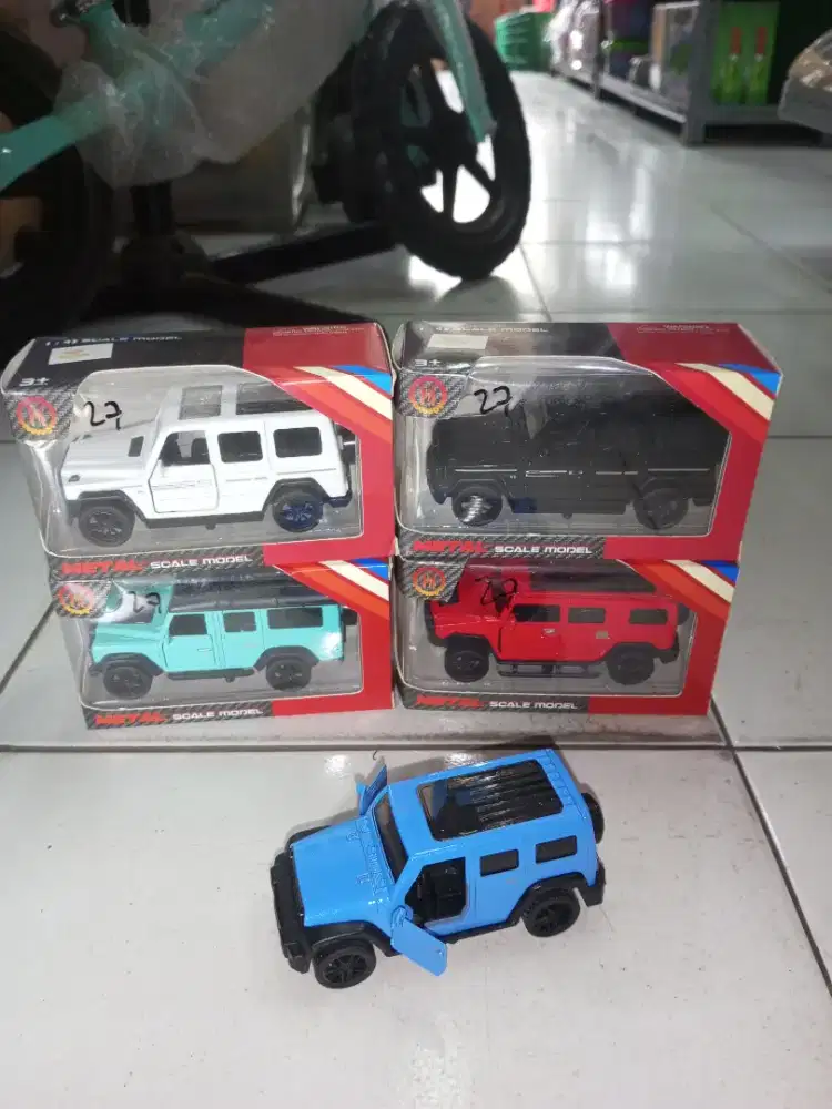 Mainan Anak Diecast Jeep