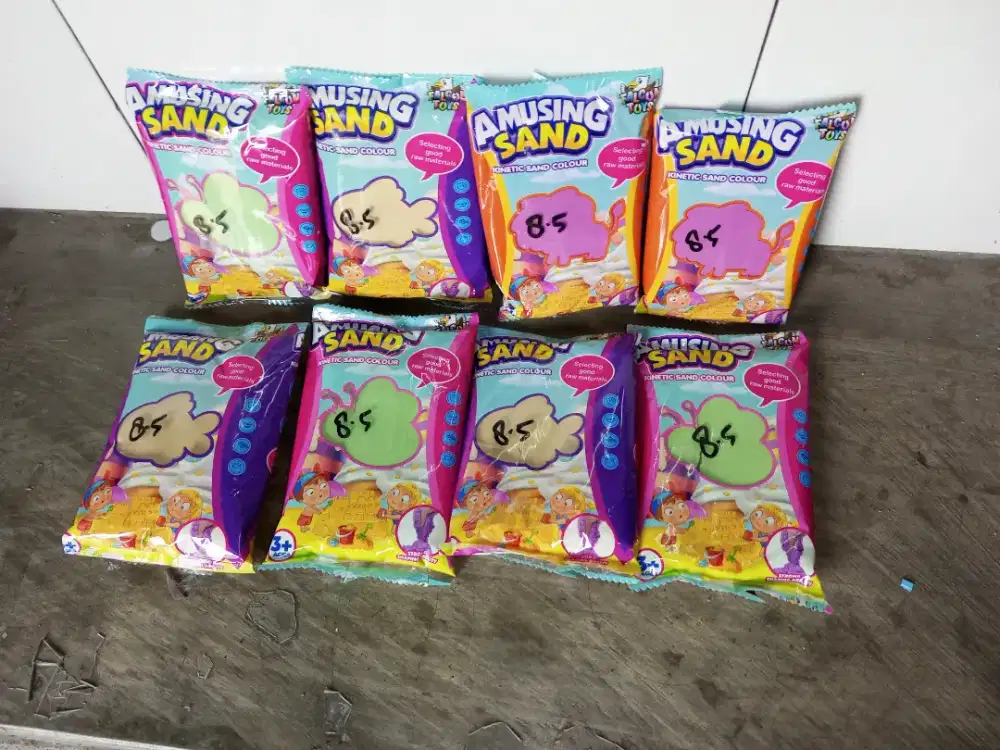 Mainan Anak Pasir Ajaib kinetik 250gr