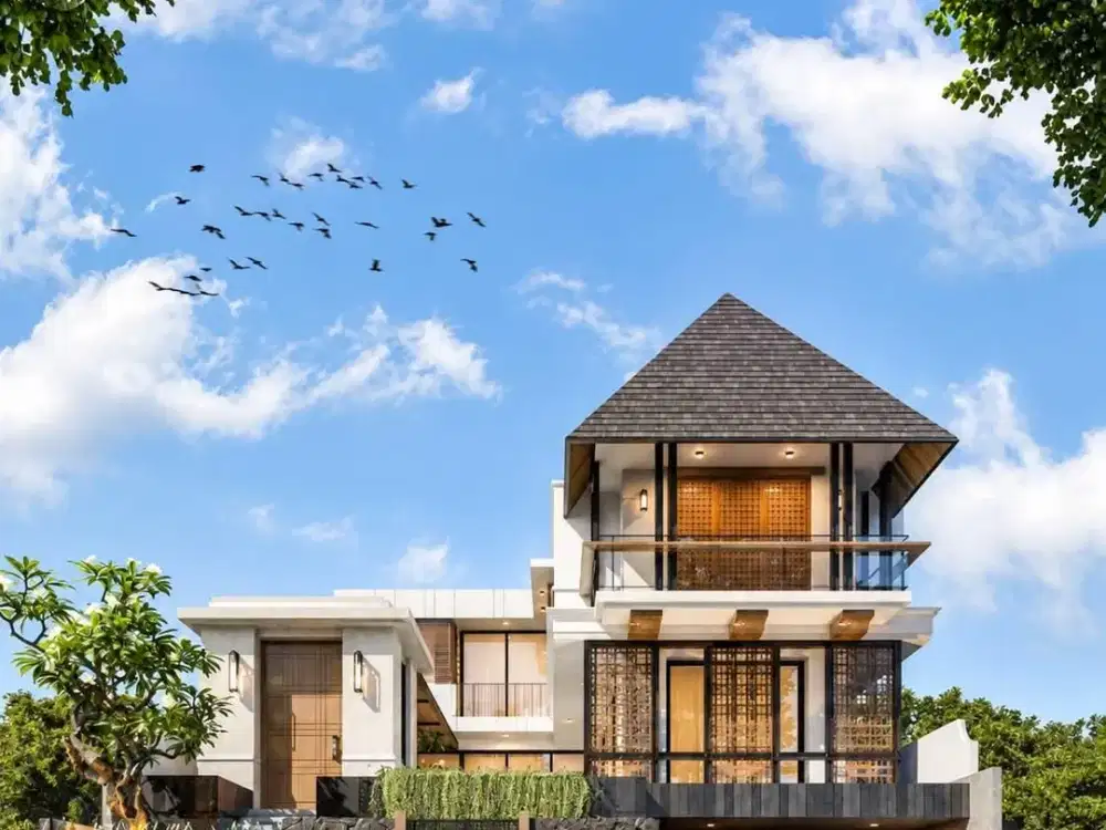 Dijual Rumah di Area Golf Citraland Surabaya Barat 3 Lantai With Swimming Pool