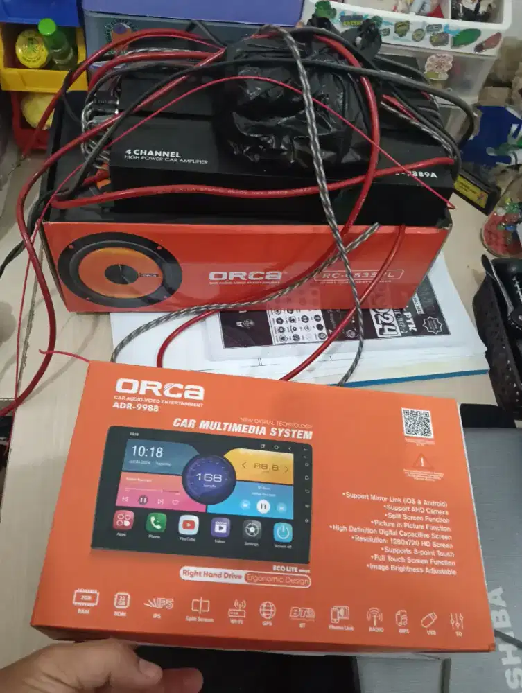 Head Unit dan Sound system OrCA