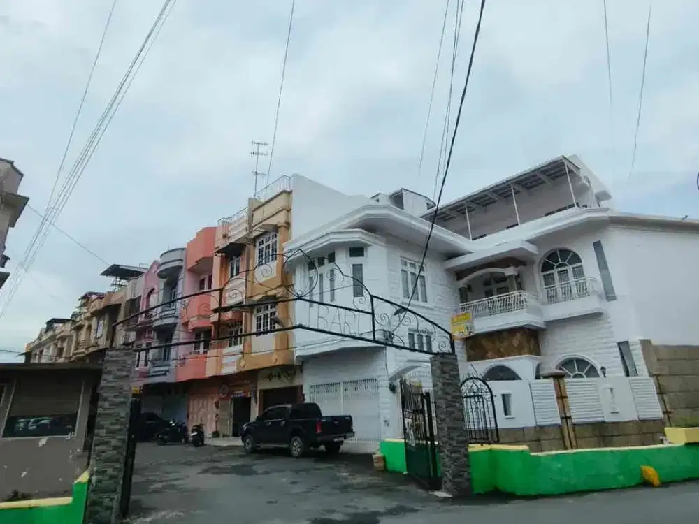 Townhouse Daerah Wahidin Dan Sampali, Dekat Pajak Gajah, Pajak Beruang Sama Sekolah Husni Thamrin Dan Sutomo 1