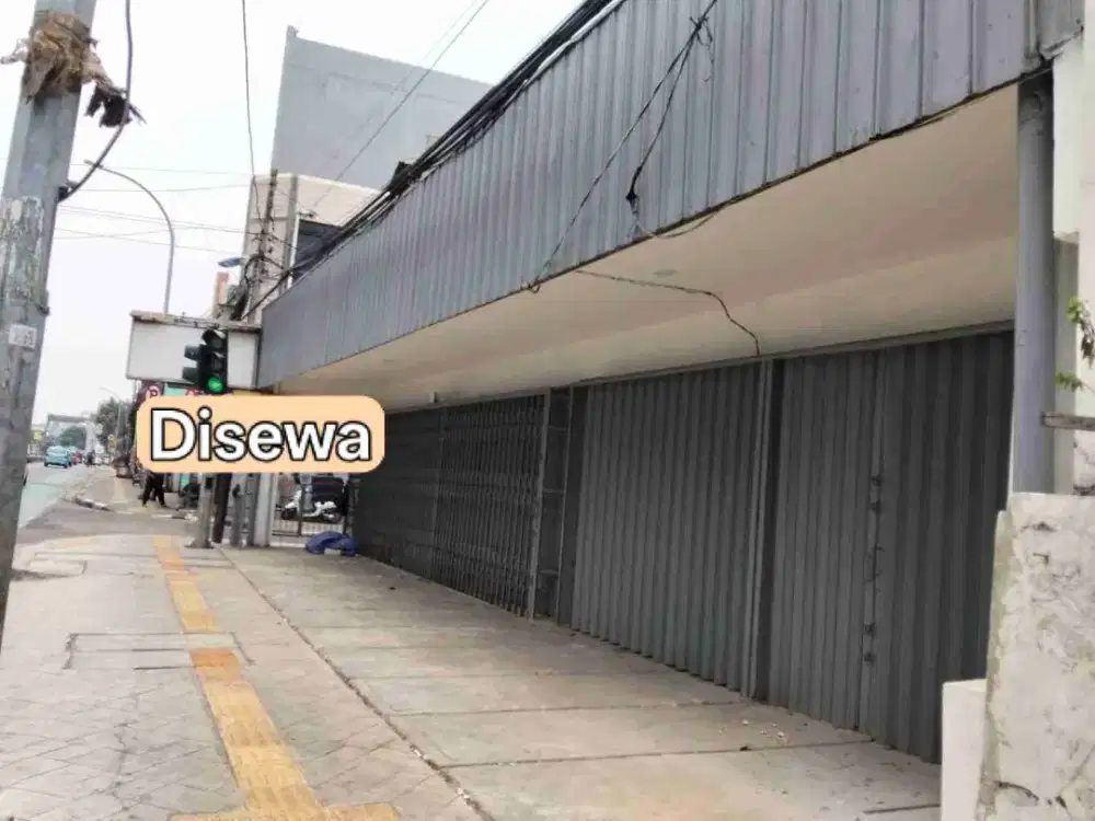 Ruko Kampung Melayu Pinggir Jalan Kondisi Siap Pakai