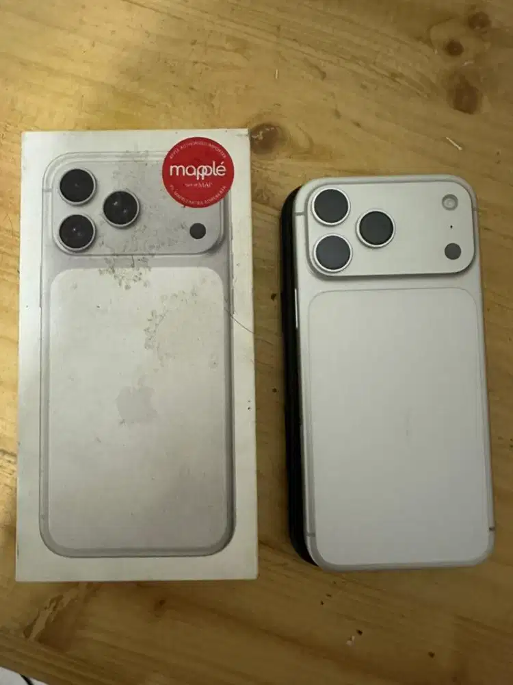 Iphone 17 pm silver 256 gb garansi digimaps