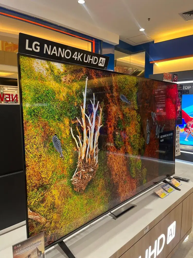 LG 4K NANO UHD TV size.75