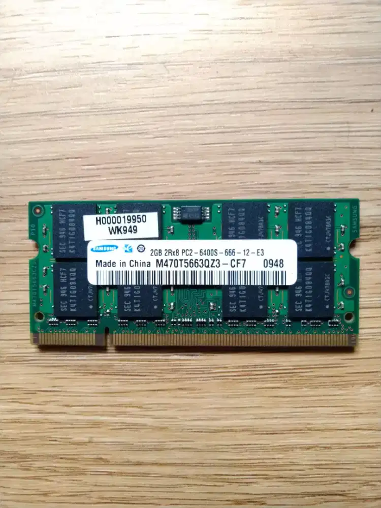Ram copotan laptop DDR2 2gb 6400S Samsung