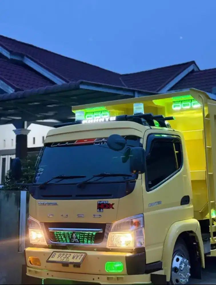 Mitsubishi dump truk Euro2 tahun 2019