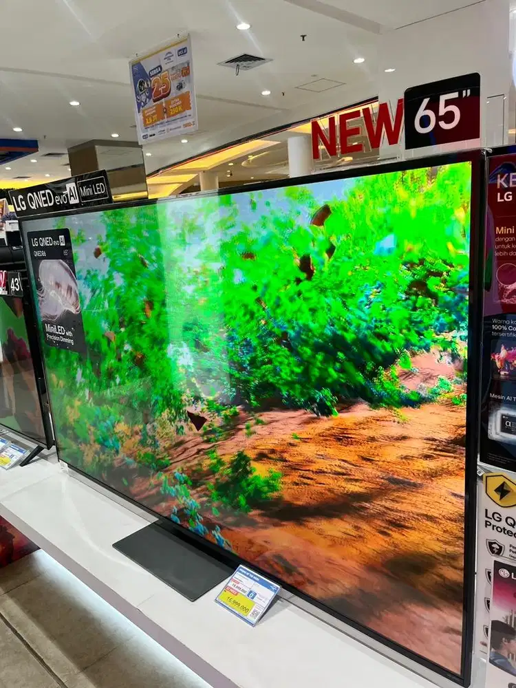 LG 4K QNED MINILED TV size.65