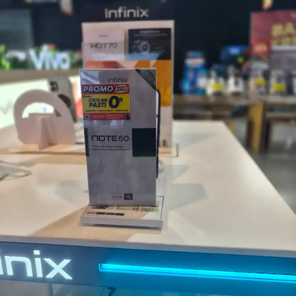 Infinix note 60 bisa kredit tanpa DP cicilan ringan