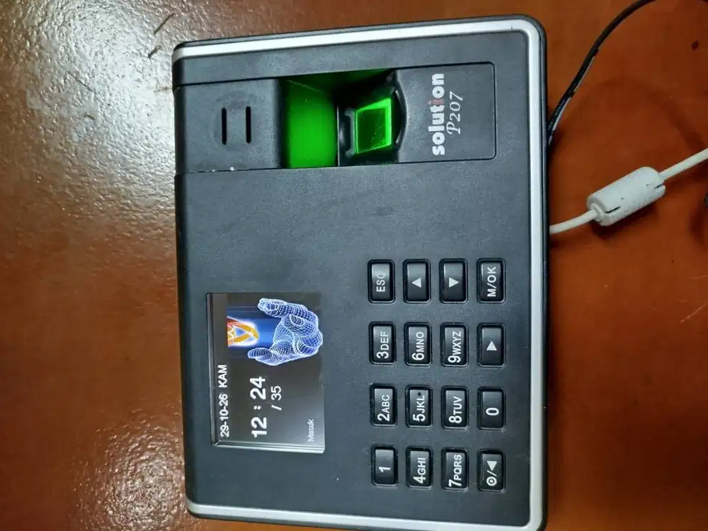 mesin absensi finger print p207