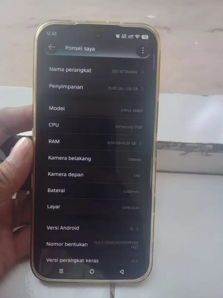 Infinix Note Edge