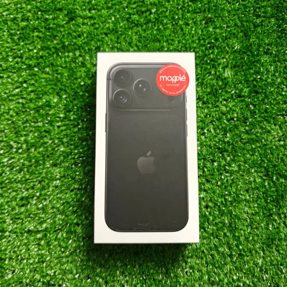 iPhone 18 Pro 256GB Black Baru Segel Garansi Resmi