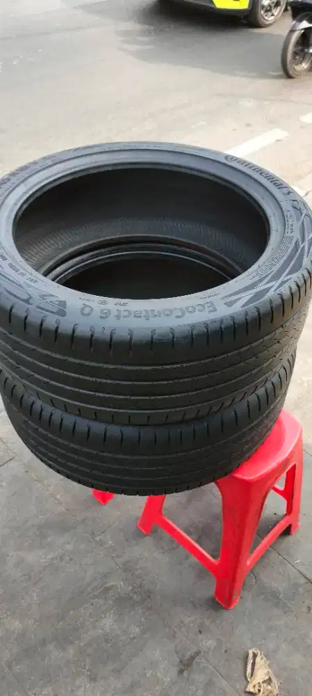2buah ban BYD seal 235/45/R19 Continental EcoContactQ6 2024 90% hub wa