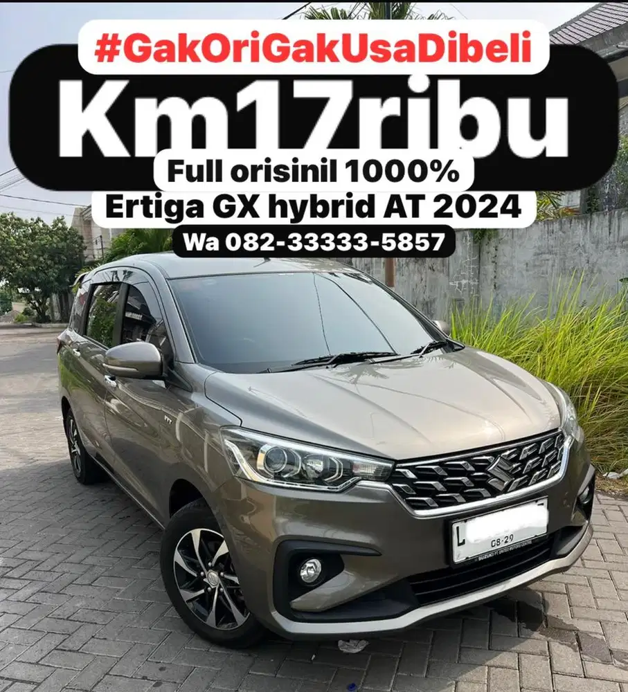 Km17rb ertiga GX hybrid AT 2024 (L) tg1 dr baru full orisinil