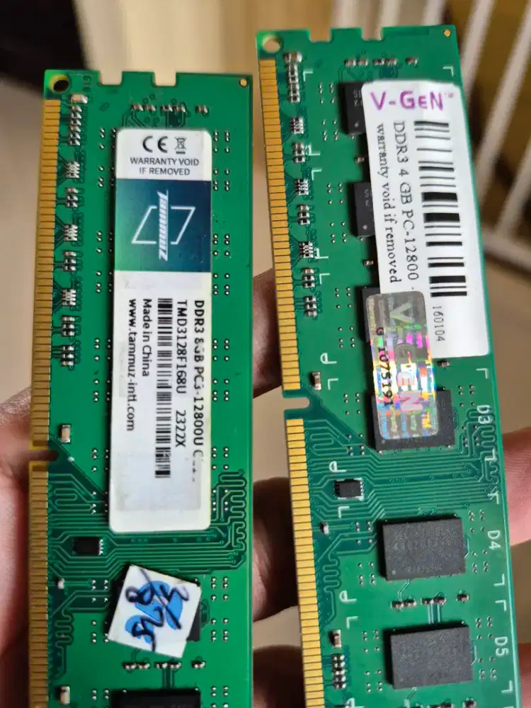 Ram PC DDR3 12 GB, normal sehat