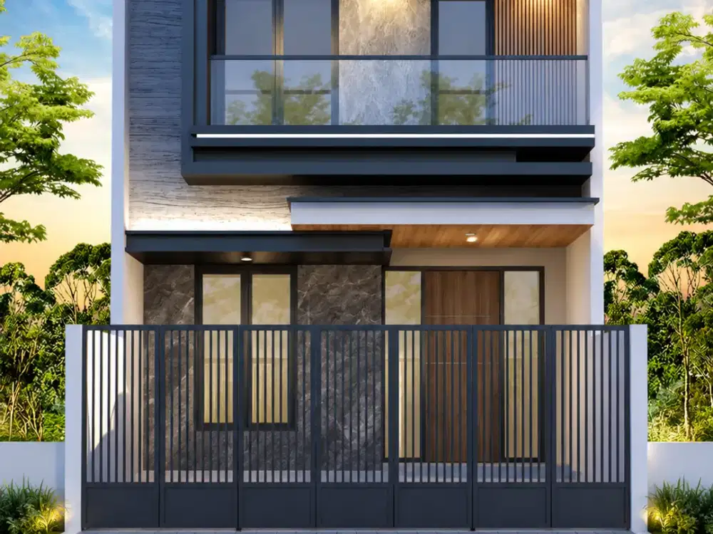 Dijual Rumah BARU GRESS Manyar Dkt Kampus 2 Lantai SHM