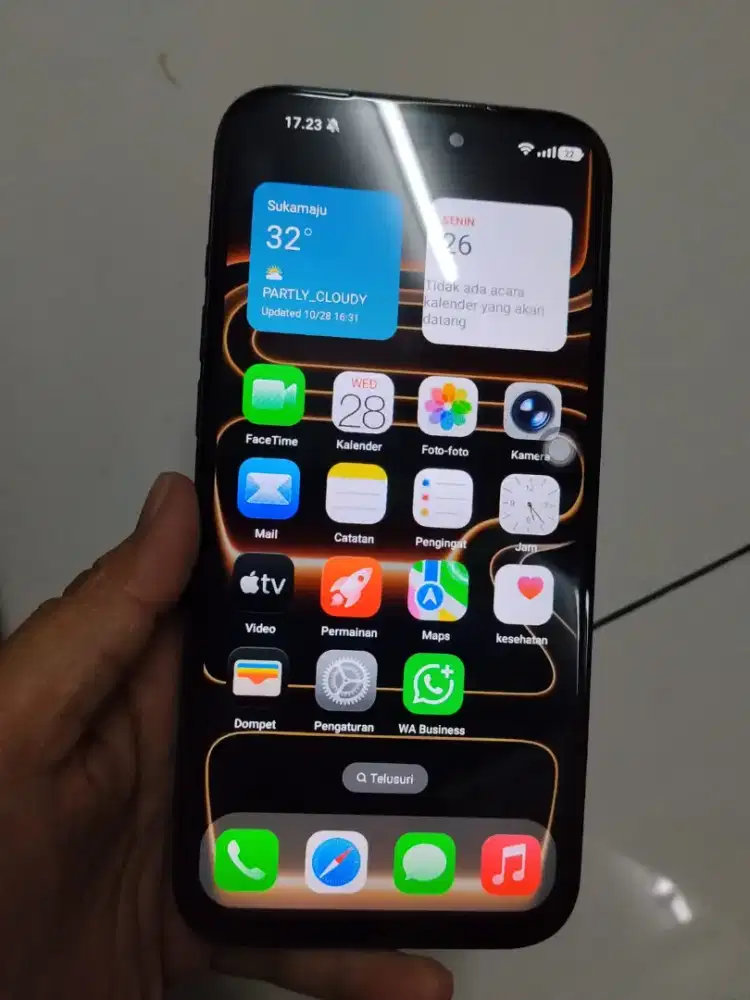 Iphone 17 Promax blue