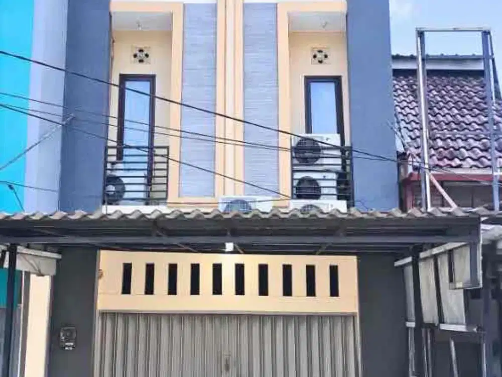 Ruko bagus (nego) ful furnished kantor lokasi strategis kranggan permai Bekasi