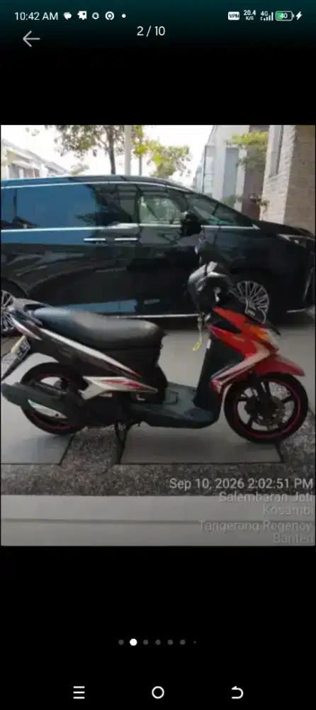 Jual Yamaha Xeon 125 cc 2011