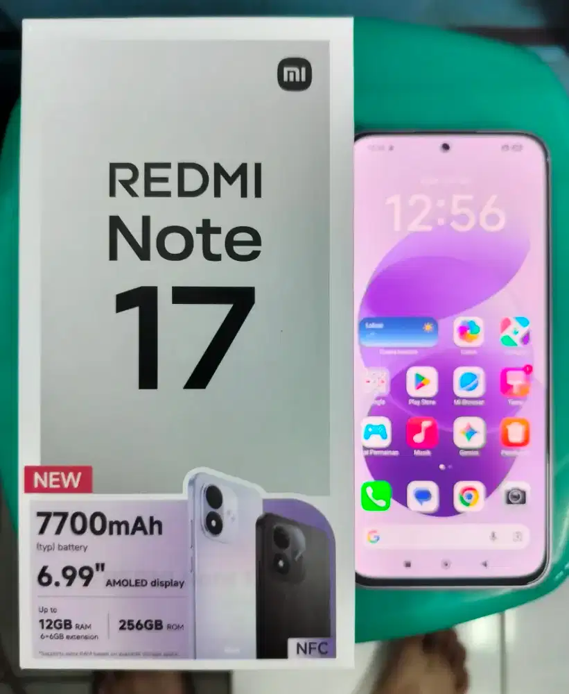 REDMI NOTE 17 4G 6+6/256Gb LIKE NEW