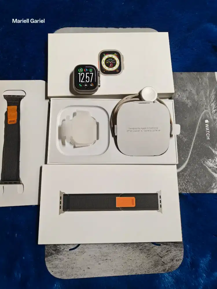 Apple Watch iWatch Ultra 1 BH 95 GPS + Cell Titanium 49mm Fullset Ori