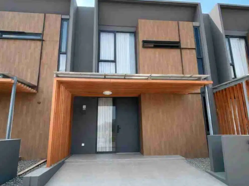 Rumah Bagus 2 Lantai siap huni bebas banjir di cluster east Manhattan grand duta city babelan Bekasi
