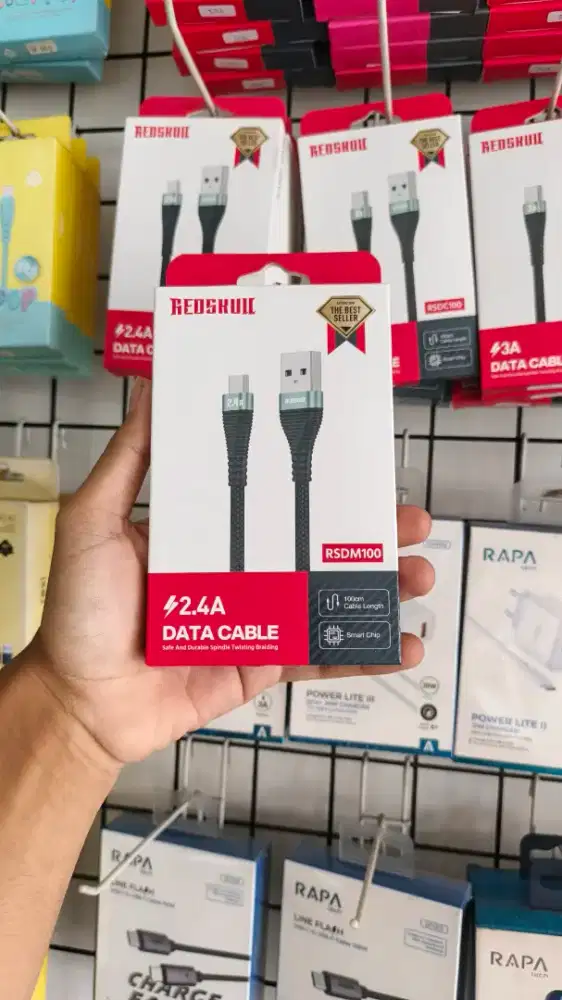 KABEL DATA MICRO REDSKULL RSDM100
