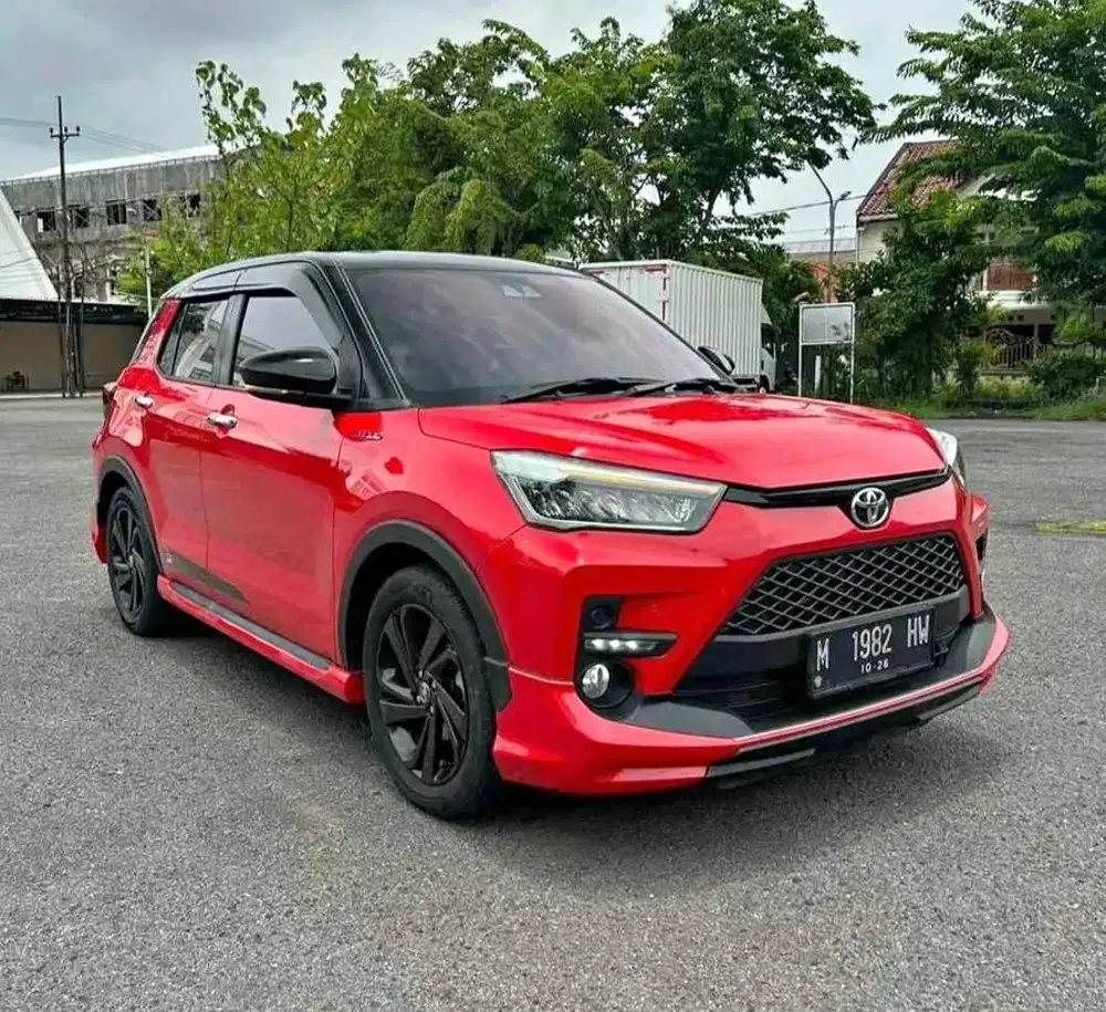 Toyota Raize GR TSS AT Matic 2021. Terima plat panjang