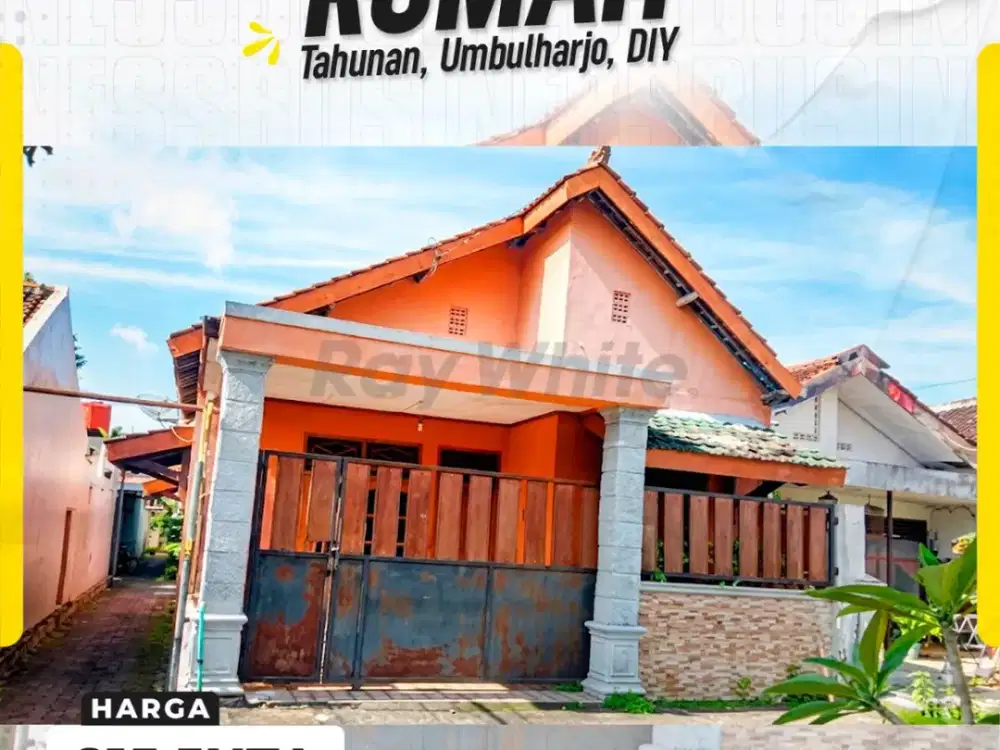 Dijual Rumah Minimalis di Tahunan, Umbulharjo, DIY