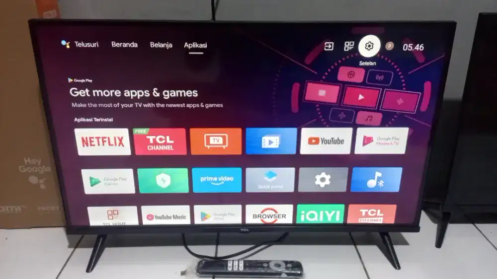 Tv led tcl android digital 32inchi