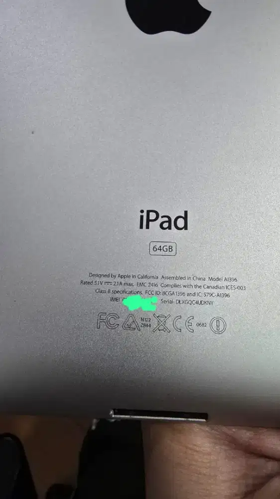 Jual Ipad 2 Second 64GB 3G (Buat Koleksi)
