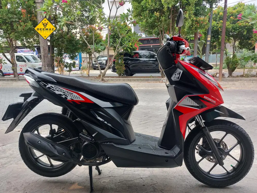 (DP 500 Rb)‼️ Beat CBS Merah Hitam 2024 Cash ,Kredit & Tukar Tambah