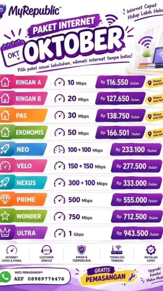 Wifi Internet Myrepulik