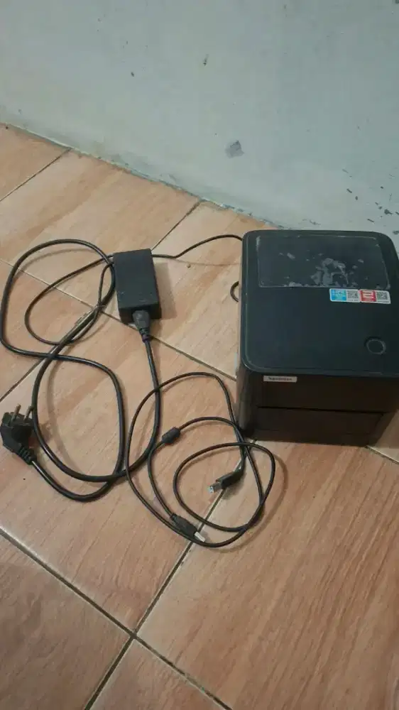 BU DIJUAL CEPAT PRINTER XPRINTER BARCODE LABEL STIKER A6 HARGA NEGO