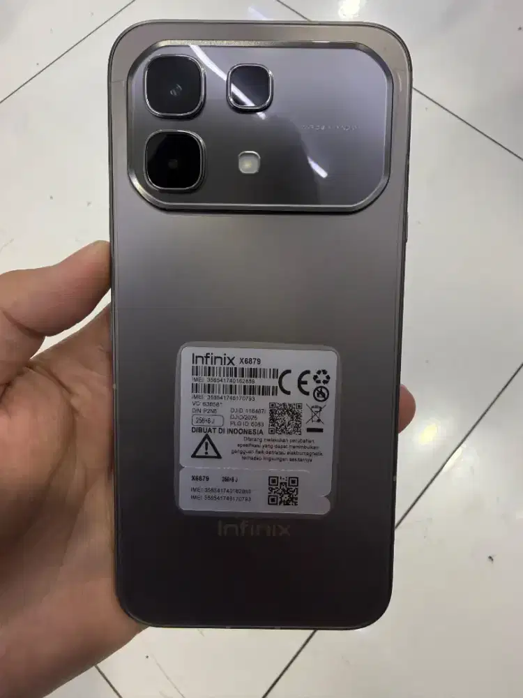 INFINIX NOTE 60 8/256 8 / 256 GB 256GB TITANIUM RAWATAN BT TT