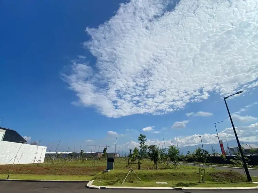 Kavling Corner Summarecon Bandung Cluster Xandari Hadap Selatan