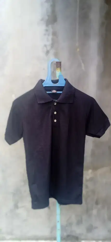 Dijual Baju Kaos Tshirt Polo Warna Hitam Dan Abu UK S Take All