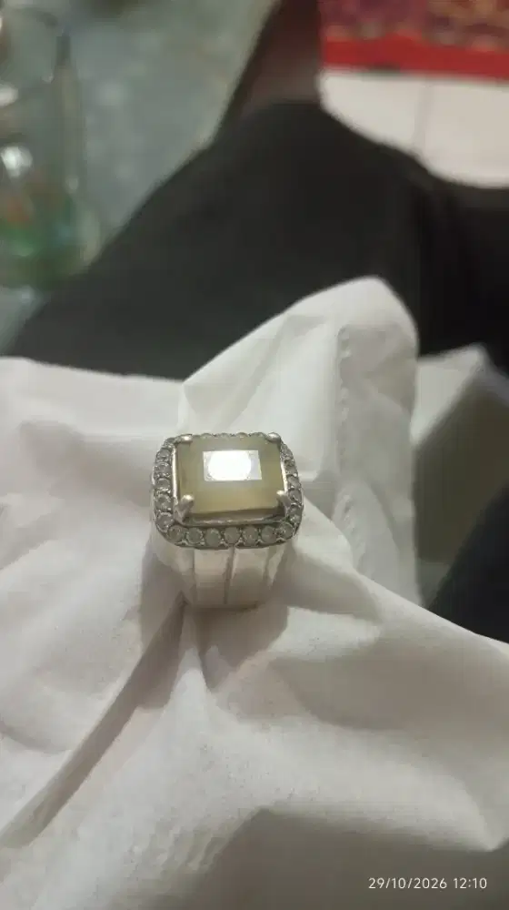 Cincin perak 925 batu permata