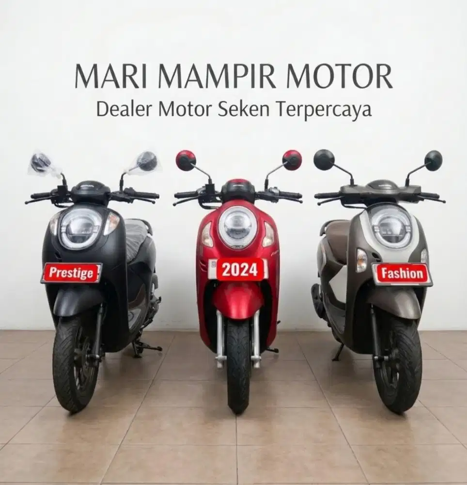 Dp 800rb‼️Honda Scoopy Prestige 2025 (ktp daerah bs kredit) scopy 2024
