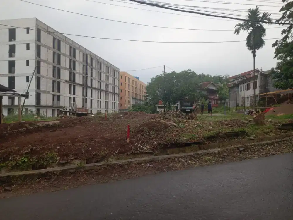 Hanya 5 Menit Kampus IPB, Tanah Kavling Hunian & Kost Tepi Jalan. SHM