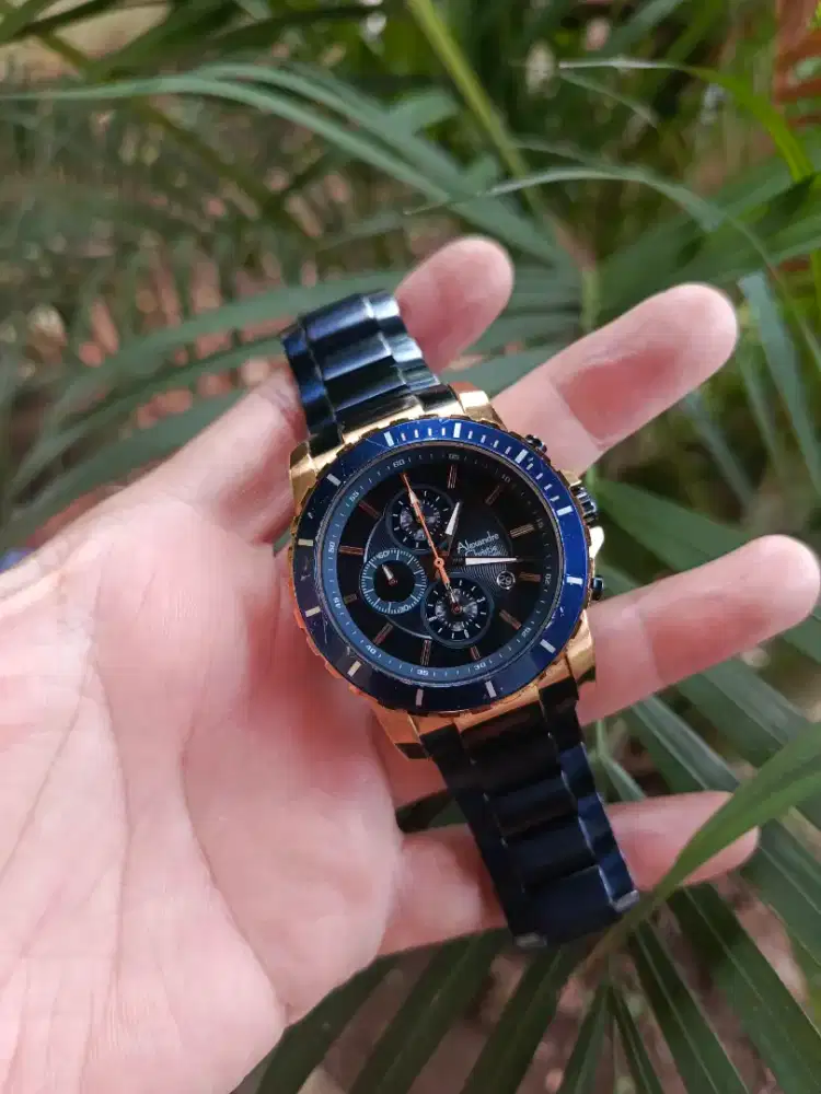 jam Tangan Alexandre Christie 6141MC Chronofrapp Original