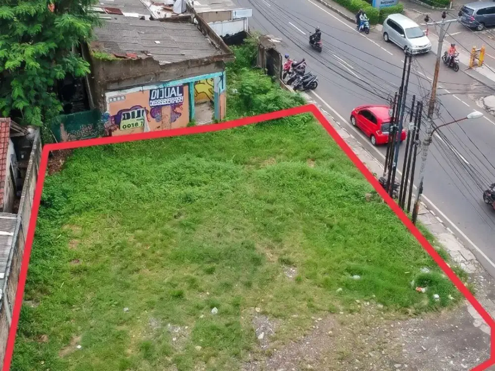 TANAH DI MOCH TOHA TANGERANG SELATAN LOKASI STRATEGIS DEPAN PERUMAHAN VILA INTI PERSADA DAN RS MITRA KELUARGA