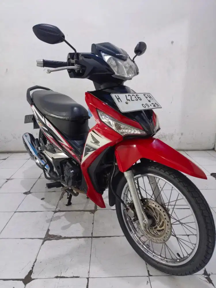 supra x 125 ruji merah 2014