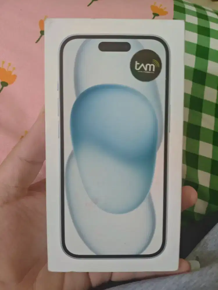 Iphone 15 blue bnib harga net