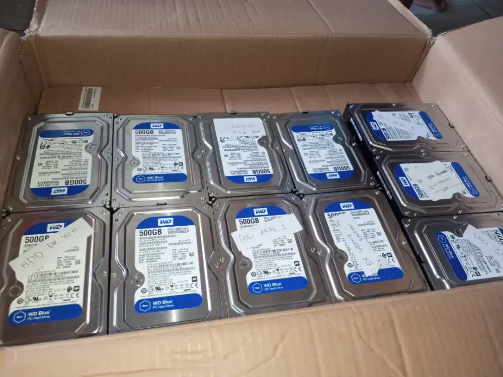 Di cari HDD 1tb ke atas
