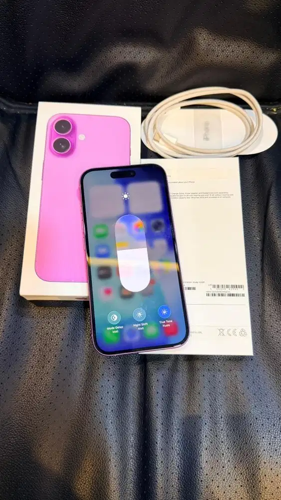 Iphone 16 pink 128GB Resmi Beacukai esim + esim Mulus Lengkap