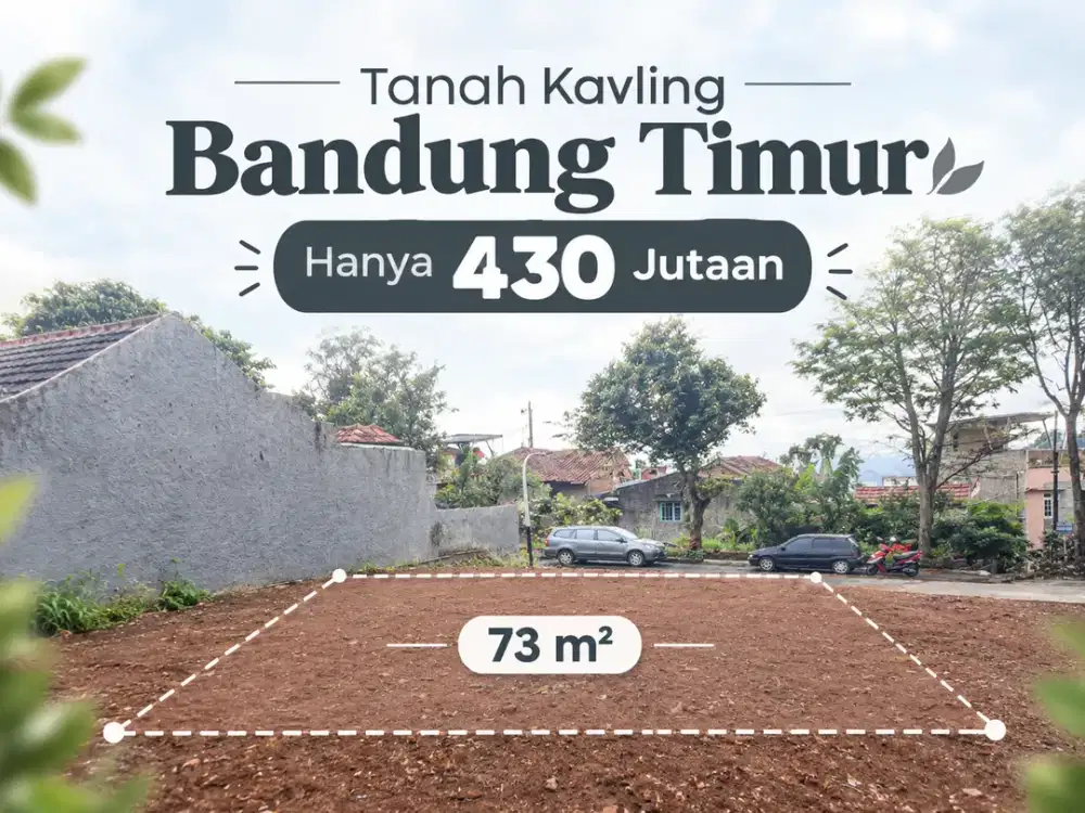 Tanah Kavling Akses Dekat A.h Nasution - Legalitas SHM