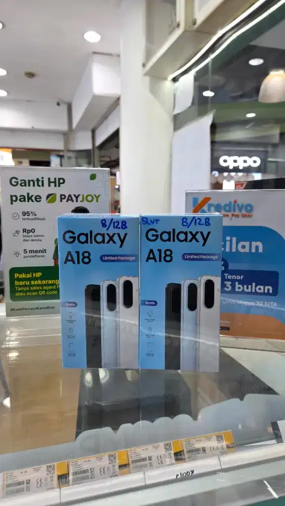 Samsung A18 8+8/128 baru garansi resmi.bisa cicilan tnpa Bi cheking