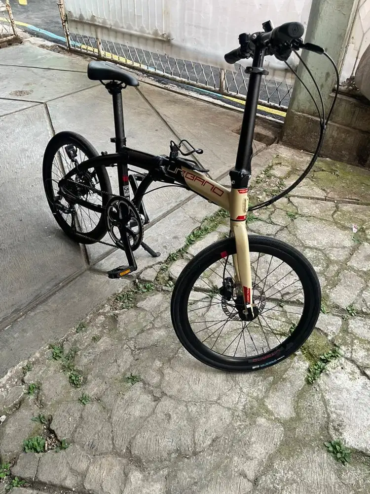 Sepeda lipat polygon urbano 5