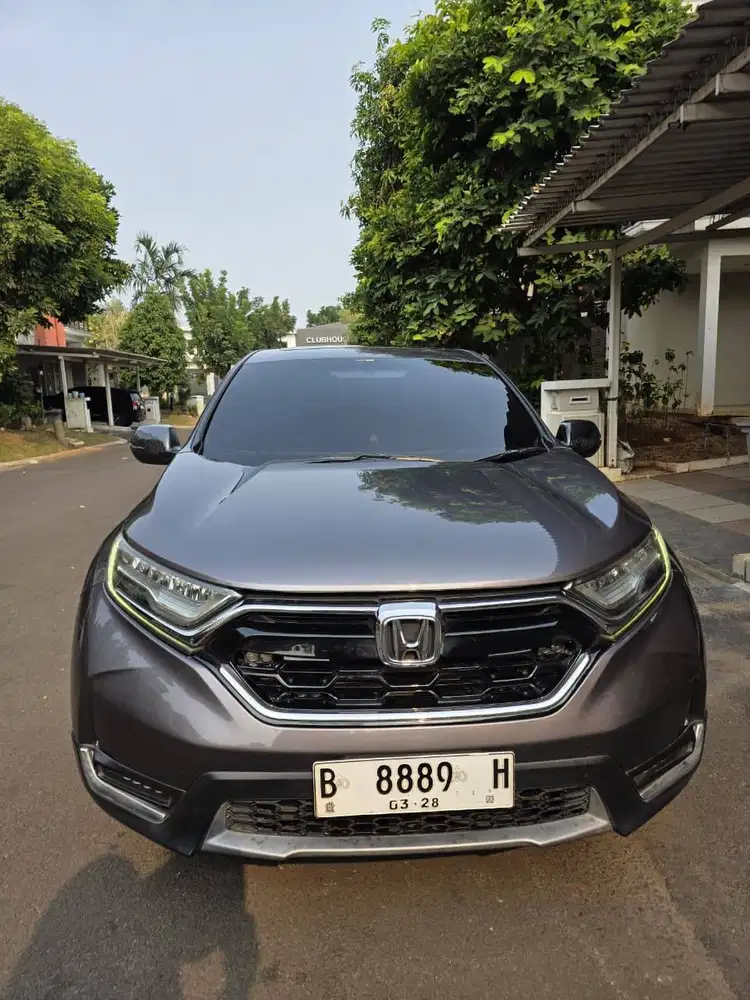 CR-V Prestige Turbo 2017, Km 188 Ribu Record, Kondisi Bagus!